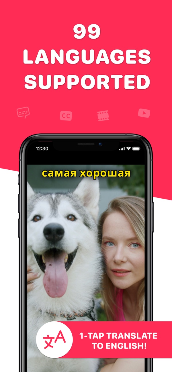 99 languages supported