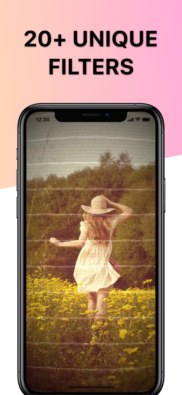 Vaporwave filter preview
